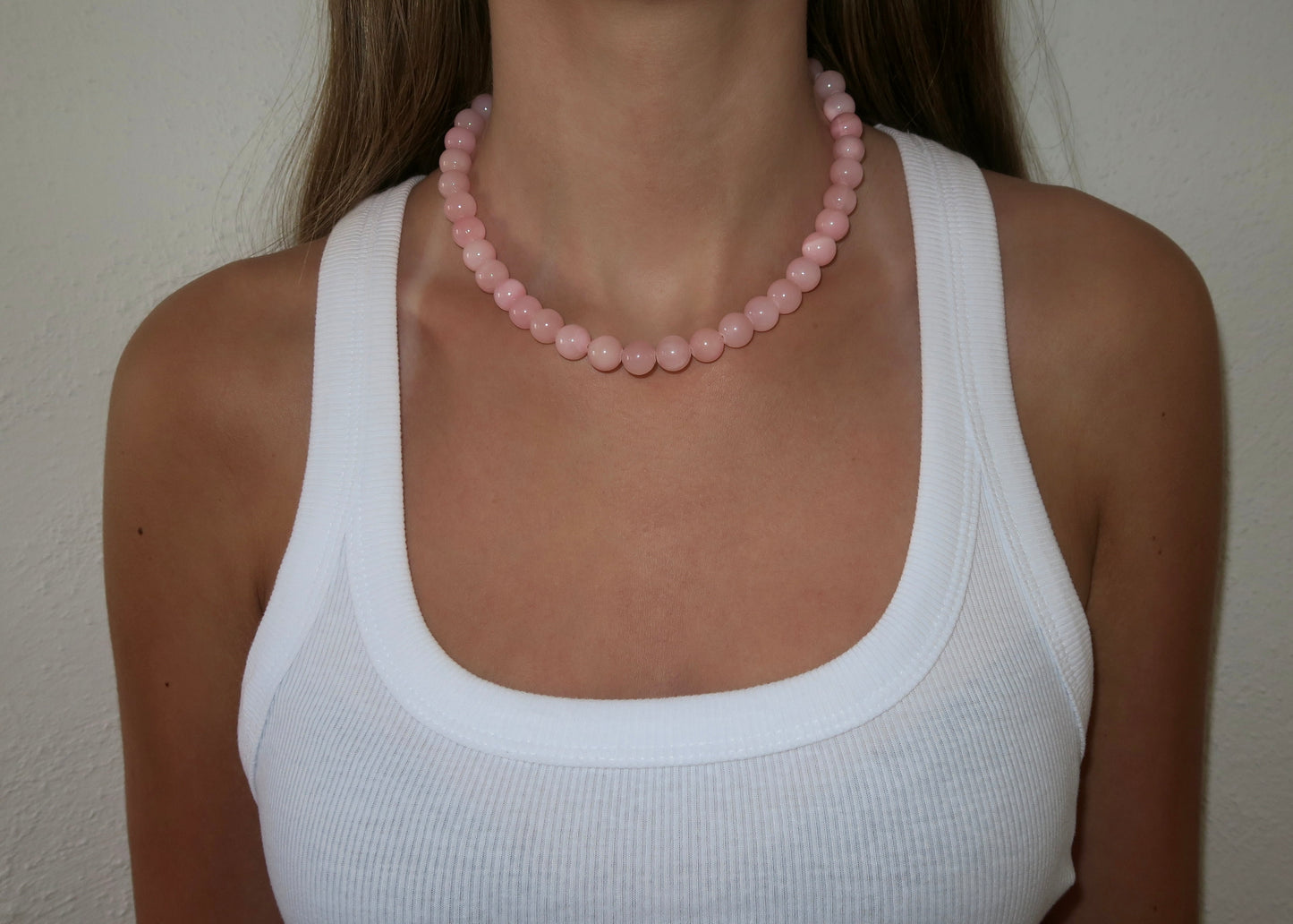 PALOMA NECKLACE NO. 1 - POWDER PINK