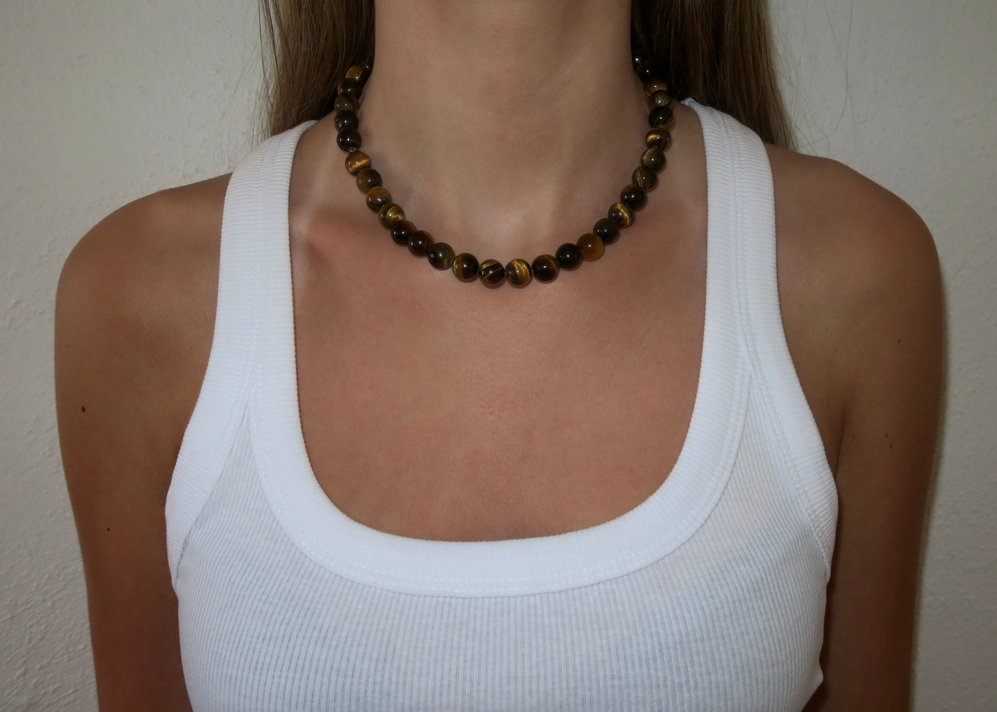 PALOMA NECKLACE NO. 1 - TIGER EYE