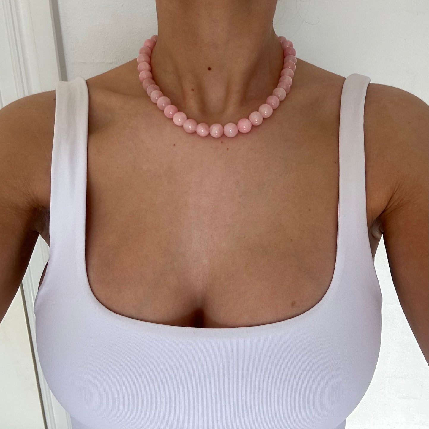 PALOMA NECKLACE NO. 1 - POWDER PINK