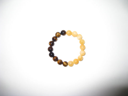 PALOMA BRACELET NO. 2 - YELLOW & TIGER EYE