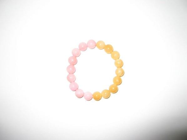 PALOMA BRACELET NO. 2 - YELLOW & PINK