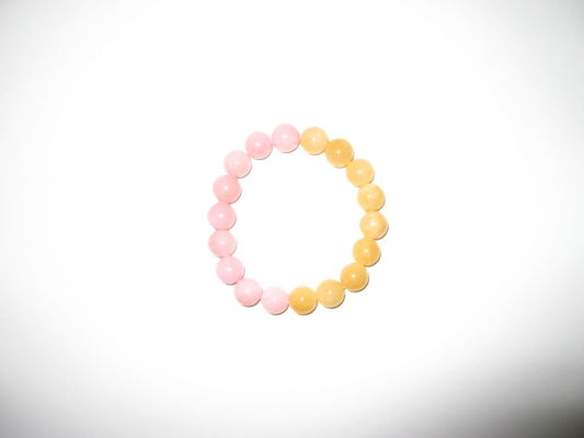 PALOMA BRACELET NO. 2 - YELLOW & PINK