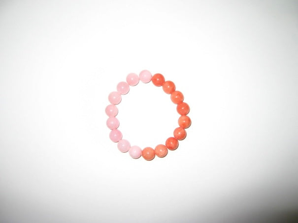 PALOMA BRACELET NO. 2 - ORANGE & PINK