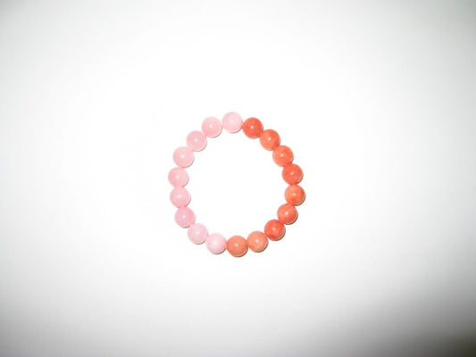 PALOMA BRACELET NO. 2 - ORANGE & PINK